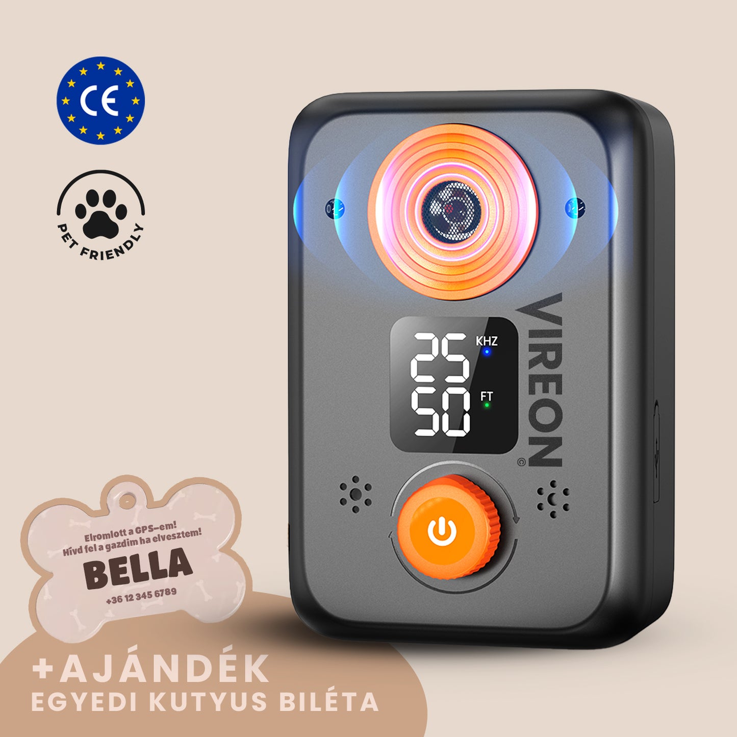 Vireon Kutyus Ugatásgátló PRO